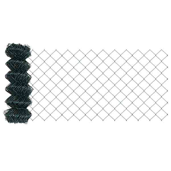 vidaXL Ahela Link Aed 25 x 0,6 m Teras Roheline