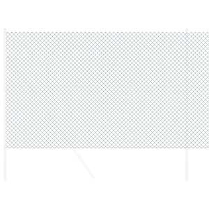 Plot z řetězových odkazů 25 x 1,6 m Ocel Zelená - obrázek 3