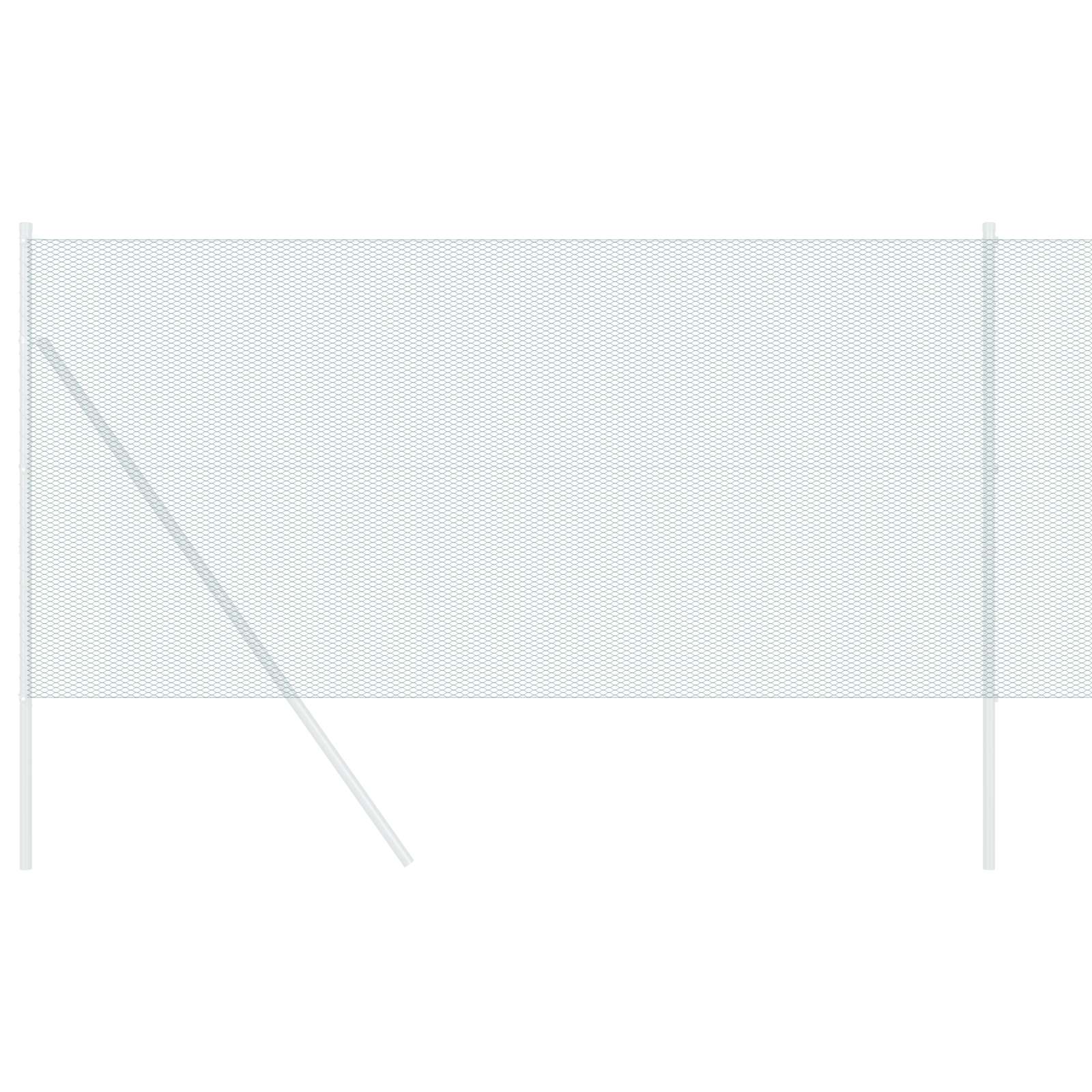 Thumbnail - vidaXL Hexagonzaun Grün 1,4 x 10 m PVC