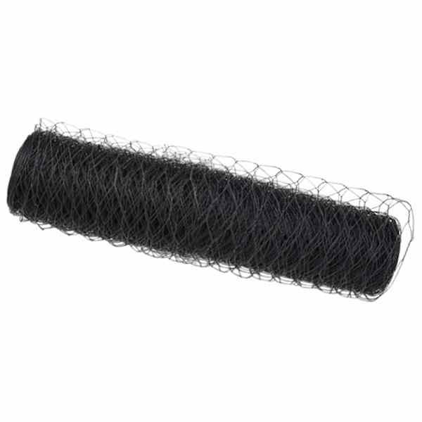 vidaXL Heksagonaalne tara 0,8 x 25 m PVC Hall