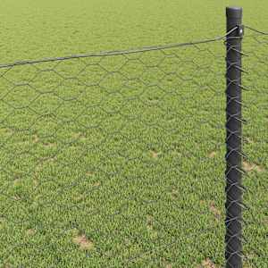 Hexagonální oplocení Šedá 1,6 x 25 m PVC - obrázek 4