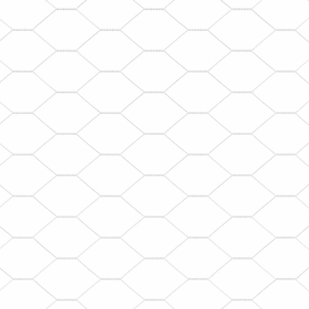 Hexagon kerítés Ezüst 5000 x 0.05 x 40 cm Horganyzott acél 
