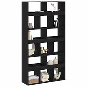 Knihovna 2 pcs Černý dub 100 x 33 x 93.75 cm kompozitní dřevo - obrázek 3