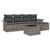 vidaXL &Otilde;uesohva 6 tk Hall pol&uuml;rotang