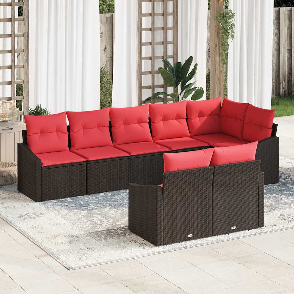 Garden Sofa Set Poly rattan Outdoor suitable for Seat Modular Couch Terrace Loun - Picture 27 of 42