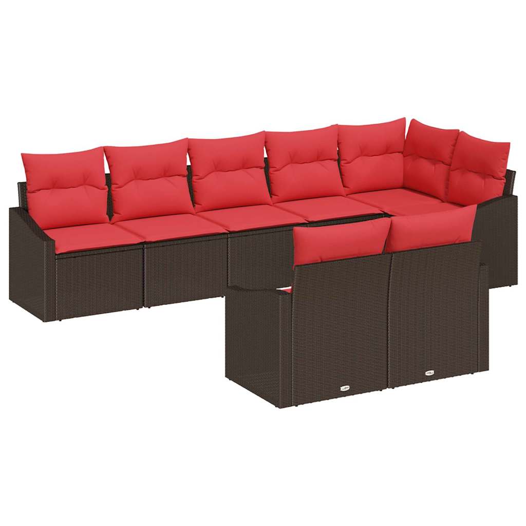Garden Sofa Set Poly rattan Outdoor suitable for Seat Modular Couch Terrace Loun - Picture 26 of 42