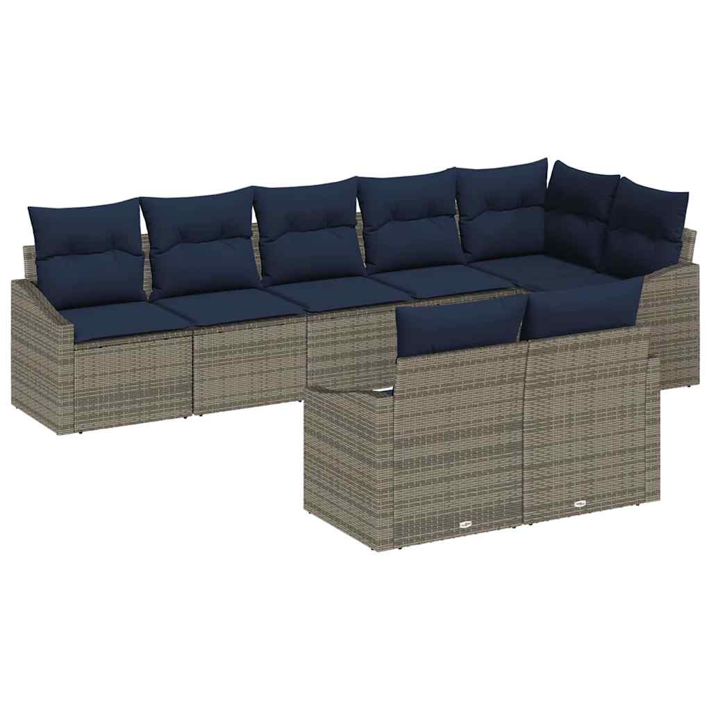 Garden Sofa Set Poly rattan Outdoor suitable for Seat Modular Couch Terrace Loun - Picture 31 of 42