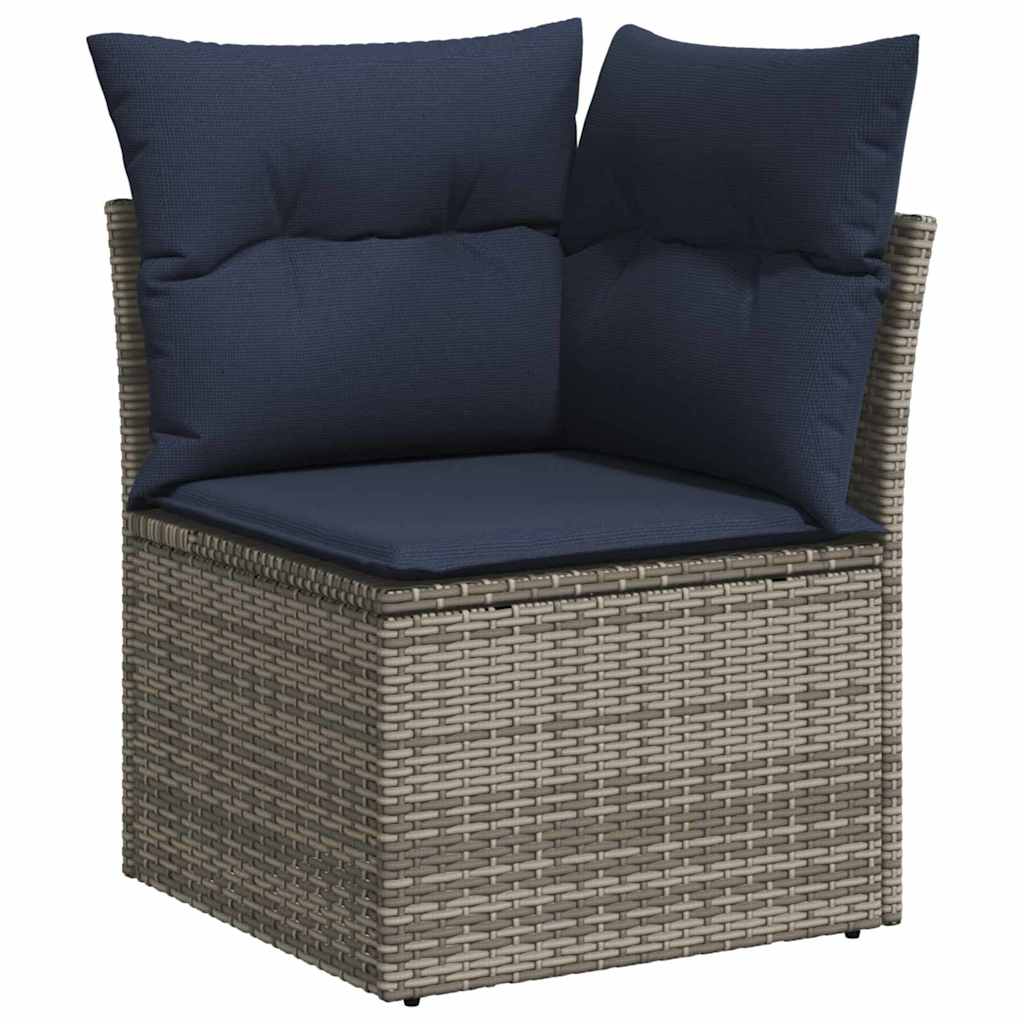 Garden Sofa Set Poly rattan Outdoor suitable for Seat Modular Couch Terrace Loun - Picture 33 of 42