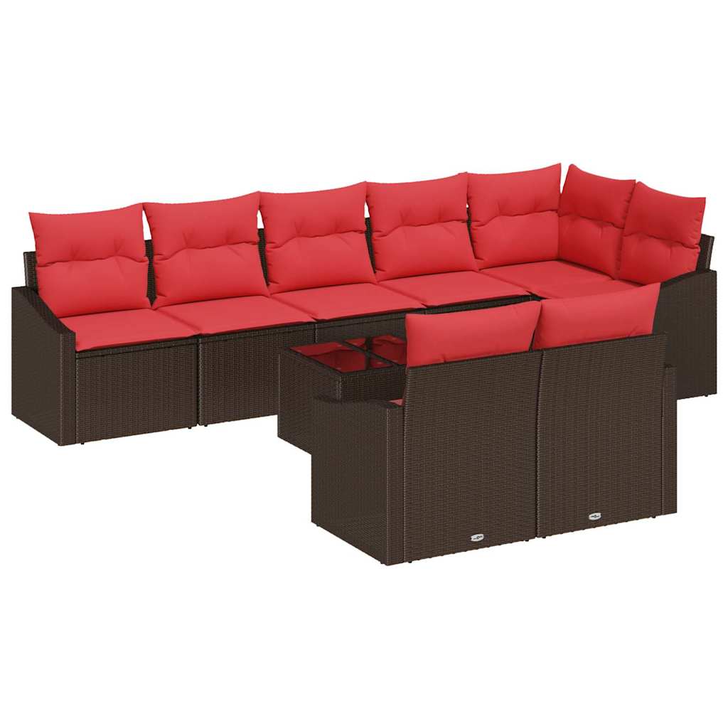 Garden Sofa Set Poly rattan Outdoor suitable for Seat Modular Couch Terrace Loun - Picture 19 of 42