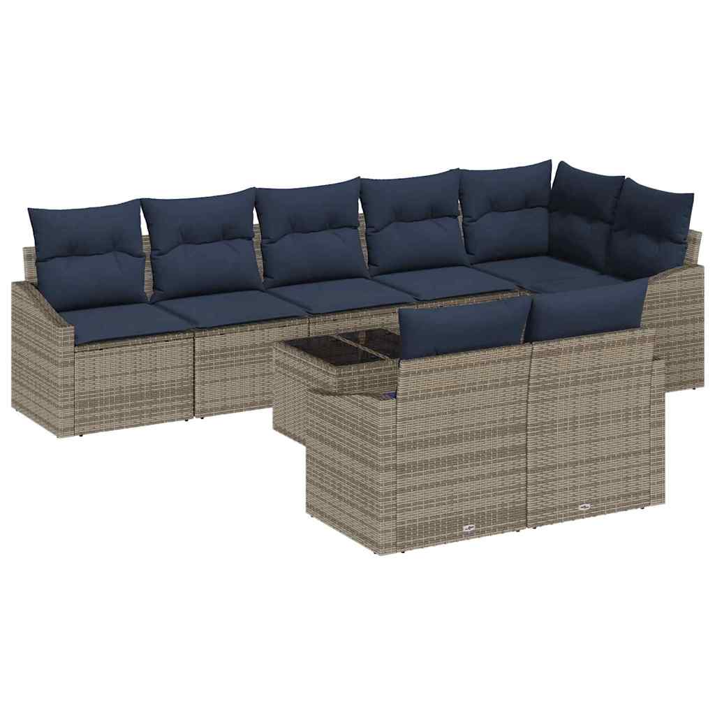 Garden Sofa Set Poly rattan Outdoor suitable for Seat Modular Couch Terrace Loun - Picture 38 of 42