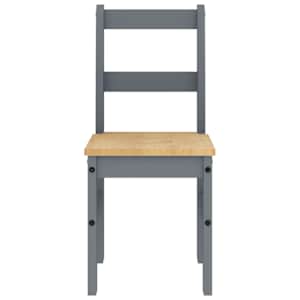 Jídelní set ze 5 kusů "Panama" Grey Borovicový masiv - obrázek 8