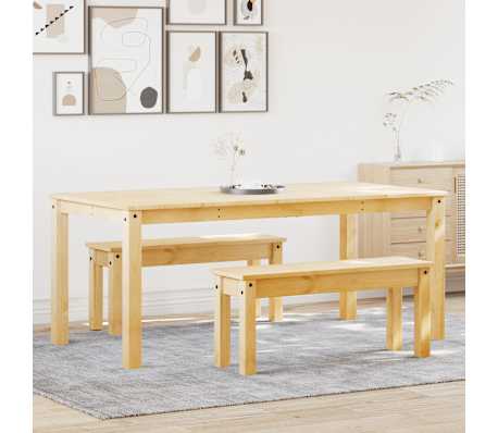 vidaXL &Sigma;&epsilon;&tau; &Tau;&rho;&alpha;&pi;&epsilon;&zeta;&alpha;&rho;ί&alpha;&sigmaf; 3 &Tau;&epsilon;&mu;&alpha;&chi;ί&omega;&nu; Panama &alpha;&pi;ό &Mu;&alpha;&sigma;ί&phi; &Xi;ύ&lambda;&omicron; &Pi;&epsilon;ύ&kappa;&omicron;&upsilon;