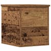 vidaXL Salvestuskarp Vana puit 30 x 35 x 35 cm Tehispuit