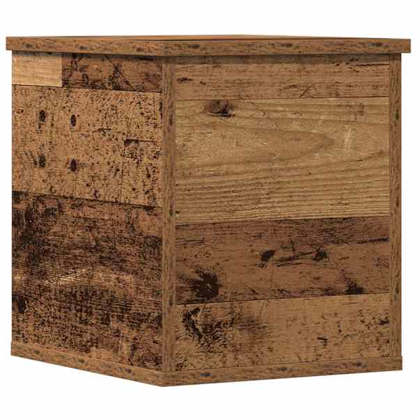 vidaXL Salvestuskarp Vana puit 30 x 35 x 35 cm Tehispuit