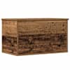 vidaXL Salvestuskarp Vana puit 60 x 35 x 35 cm Tehispuit