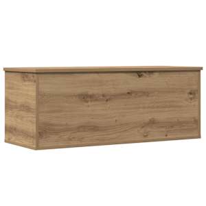 Úložná krabice Artisanový dub 90 x 35 x 35 cm kompozitní dřevo - obrázek 2