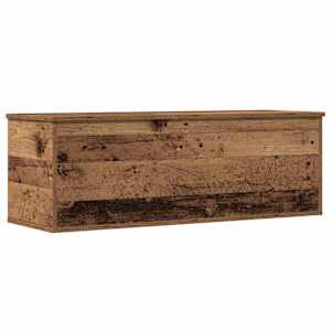 Úložná krabice Staré dřevo 102 x 35 x 35 cm kompozitní dřevo - obrázek 2