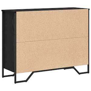 Servírovací skříň se zásuvkou Černý dub 97 x 32,5 x 74,5 cm - obrázek 8