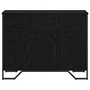 Servírovací skříň se zásuvkou Černý dub 97 x 32,5 x 74,5 cm - obrázek 6