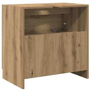 Koupelnová skříň se zásuvkou Artisanový dub 59 x 37 x 59 cm - obrázek 8