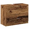 vidaXL Vannitoa kapp Vana puit 78 x 37 x 59 cm Tehispuit