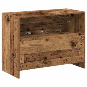 Koupelnová skříň Staré dřevo 78 x 37 x 59 cm Kompozitní dřevo - obrázek 8