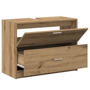 Koupelnová skříň se zásuvkou Artisanový dub 78 x 37 x 59 cm - obrázek 5