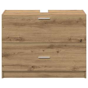 Koupelnová skříň se zásuvkou Artisanový dub 78 x 37 x 59 cm - obrázek 6