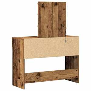 Kosmetický stůl Staré dřevo 100 x 40 x 130 cm kompozitní dřevo - obrázek 8