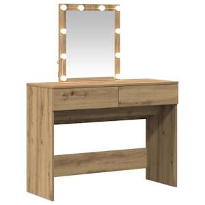 vidaXL Riietumislaud K&auml;sit&ouml;&ouml;puu 100 x 40 x 130 cm Tehispuit