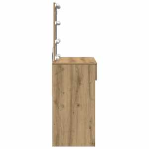 Kosmetický stůl se zásuvkou Artisanový dub 100 x 40 x 130 cm - obrázek 6