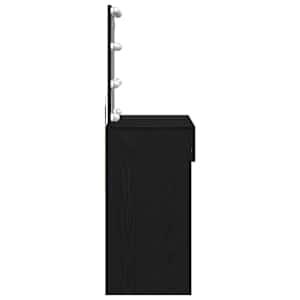 Kosmetický stůl Černý dub 100 x 40 x 130 cm kompozitní dřevo - obrázek 7