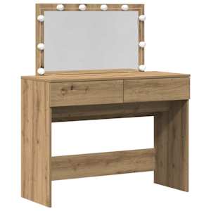 vidaXL Riietumislaud K&auml;sit&ouml;&ouml;puu 100 x 40 x 120 cm Tehispuit