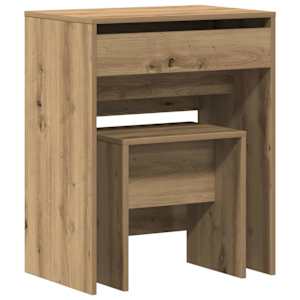 vidaXL Riidekapp 2 tk k&auml;sit&ouml;&ouml;tamm 60 x 40 x 75 cm Tehispuit