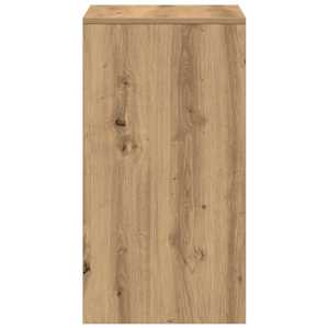 Zrcadlový stolík dub artisan 60 x 40 x 75 cm Kompozitní dřevo - obrázek 8