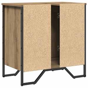 Skříňka pod umyvadlo s úložištěm Artisanový dub 60 x 35 x 60 cm - obrázek 8