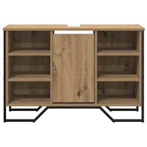 Skříňka pod umyvadlo s policí Artisanový dub 91 x 35 x 60 cm - obrázek 5