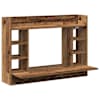 vidaXL Seinale kinnitatud laud Vana puit 105 x 48 x 75 cm Tehispuit