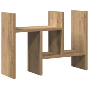 vidaXL T&ouml;&ouml;laua korraldaja Artisan tamm 50 x 15,5 x 35,5 cm Tehispuit