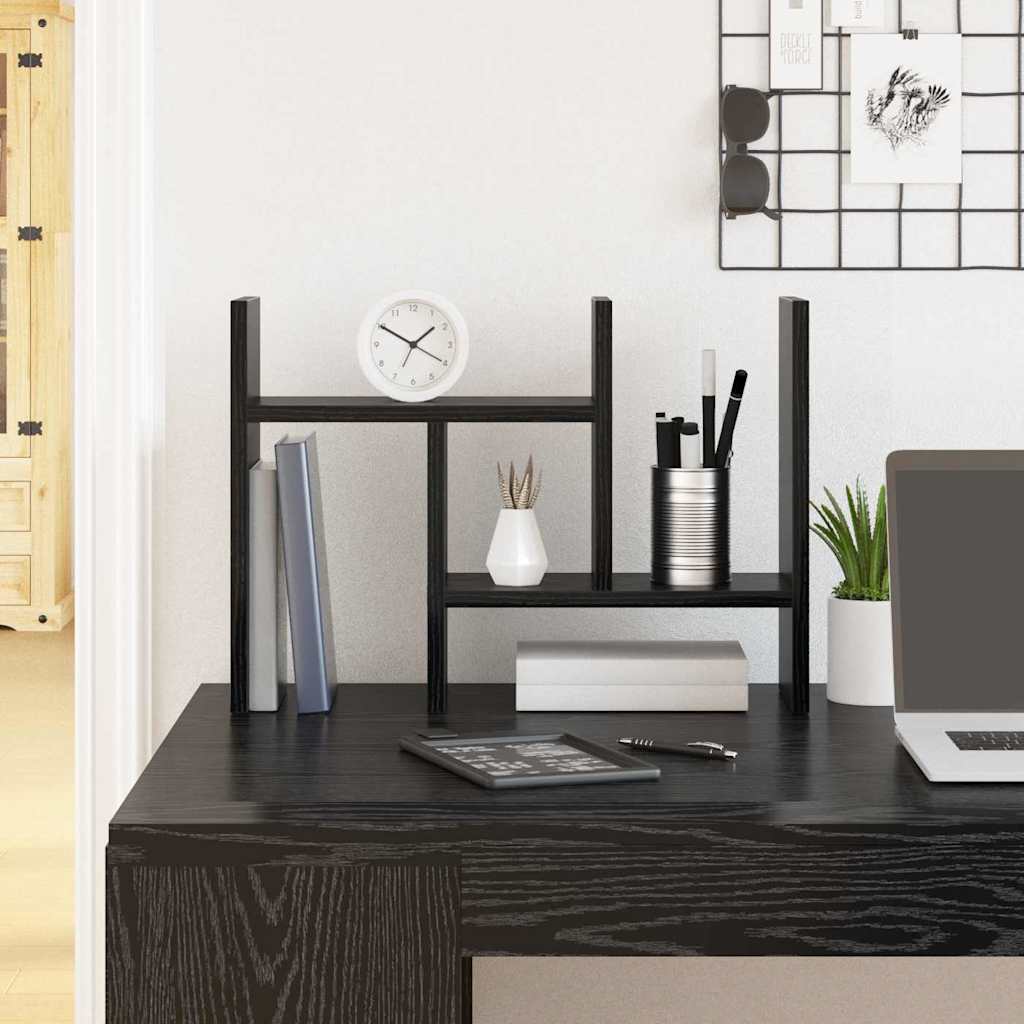 Stolový organizátor Čierny dub 50 x 15.5 x 35.5 cm Drevotriesková doska 869205