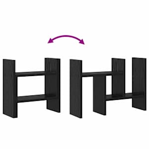 Organizér na stůl Černý dub 34,5 x 15,5 x 35,5 cm - obrázek 9