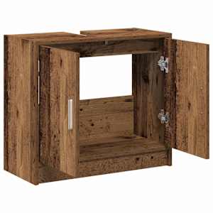 Koupelnová skříň Staré dřevo 63 x 29 x 55 cm Kompozitní dřevo - obrázek 5