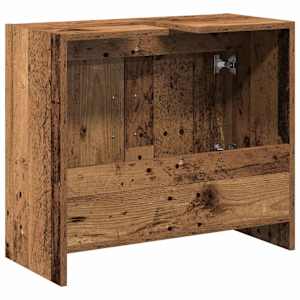 Koupelnová skříň Staré dřevo 63 x 29 x 55 cm Kompozitní dřevo - obrázek 8