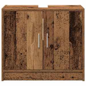 Koupelnová skříň Staré dřevo 63 x 29 x 55 cm Kompozitní dřevo - obrázek 6