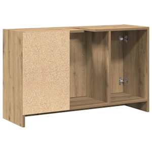 Koupelnová skříň s policí Artisanový dub 90 x 29 x 55 cm - obrázek 8