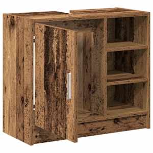 Koupelnová skříň Staré dřevo 63 x 29 x 55 cm Kompozitní dřevo - obrázek 5