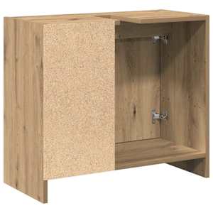 Koupelnová skříň s policí Artisanový dub 63 x 29 x 55 cm - obrázek 8