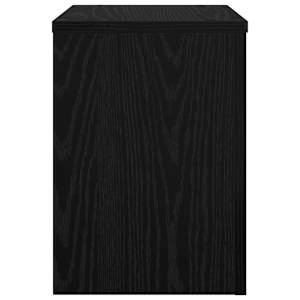Stojan na rostliny 2 pcs Černý dub 25 x 25 x 35 cm - obrázek 6