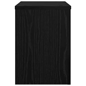 Stojan na rostliny 2 pcs Černý dub 25 x 25 x 35 cm - obrázek 7