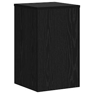Stojan na rostliny 2 pcs Černý dub 30 x 30 x 50 cm - obrázek 5